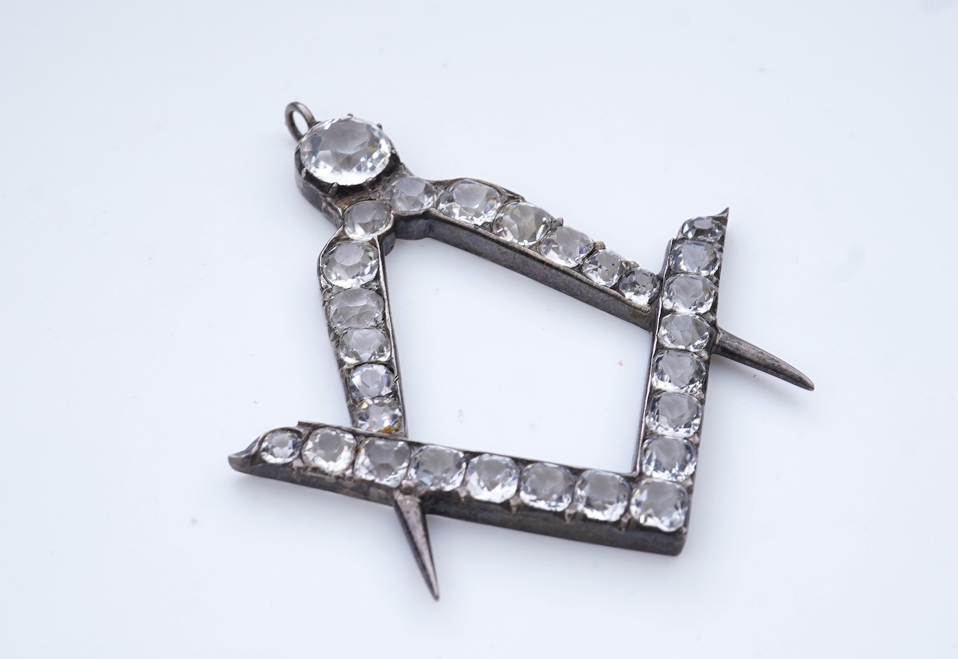 A paste pendant, late 19th century